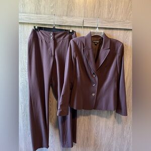 Sharagano Deep brown suit